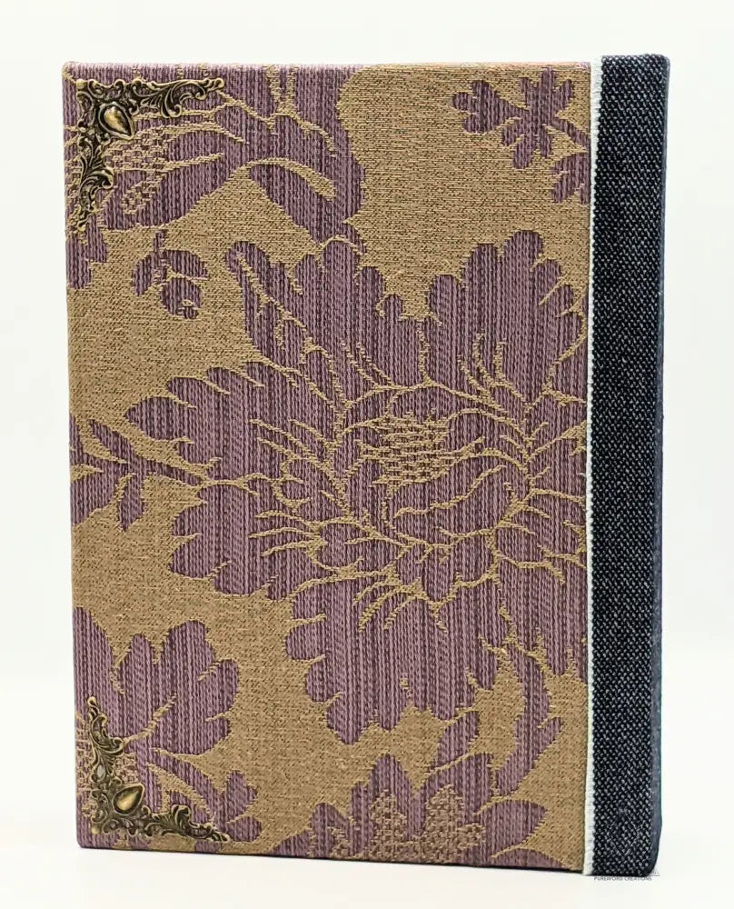 Pure Beauty Journals - Purple And Gold Journal